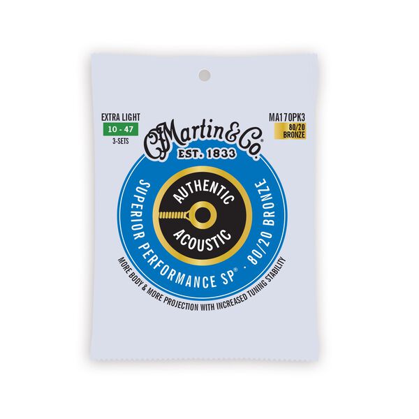 Authentic Acoustic SP® Guitar Strings 80/20 Bronze image number 0